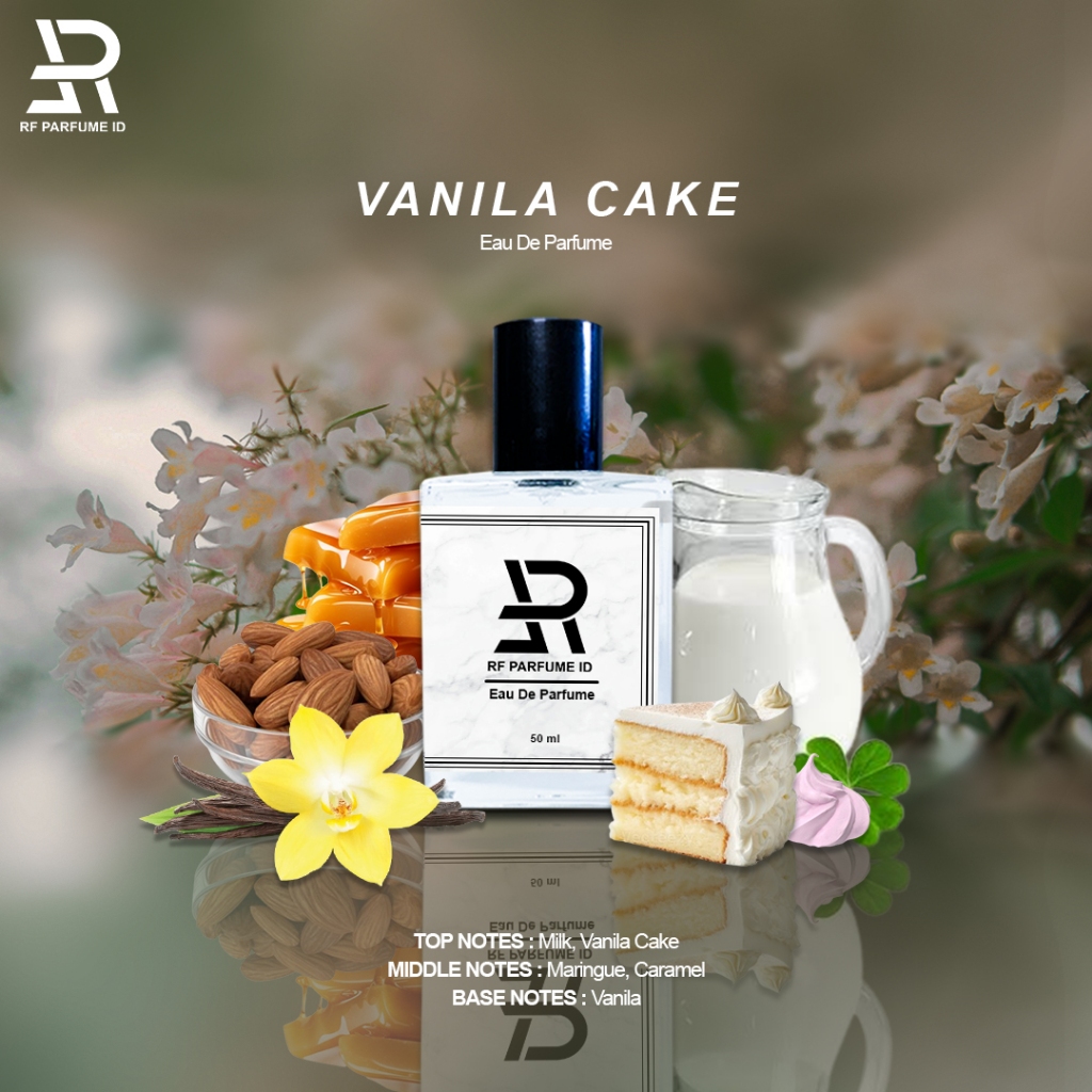 PARFUME PRIA WANITA VANILLA CAKE TAHAN LAMA WANGI FRESH DAN MANIS INSPIRED PARFUM RF PARFUME ID