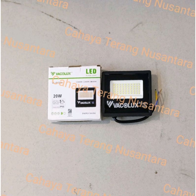 LampuSorot 20 Watt led Vacolux lampu tembak LED Vacolux 20 Watt lampu sorot led Vacolux 20watt