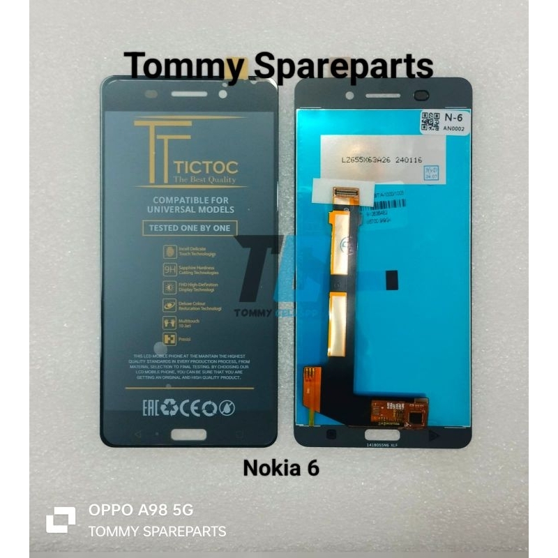 LCD TOUCHSCREEN NOKIA 6 TA1021 ORIGINAL