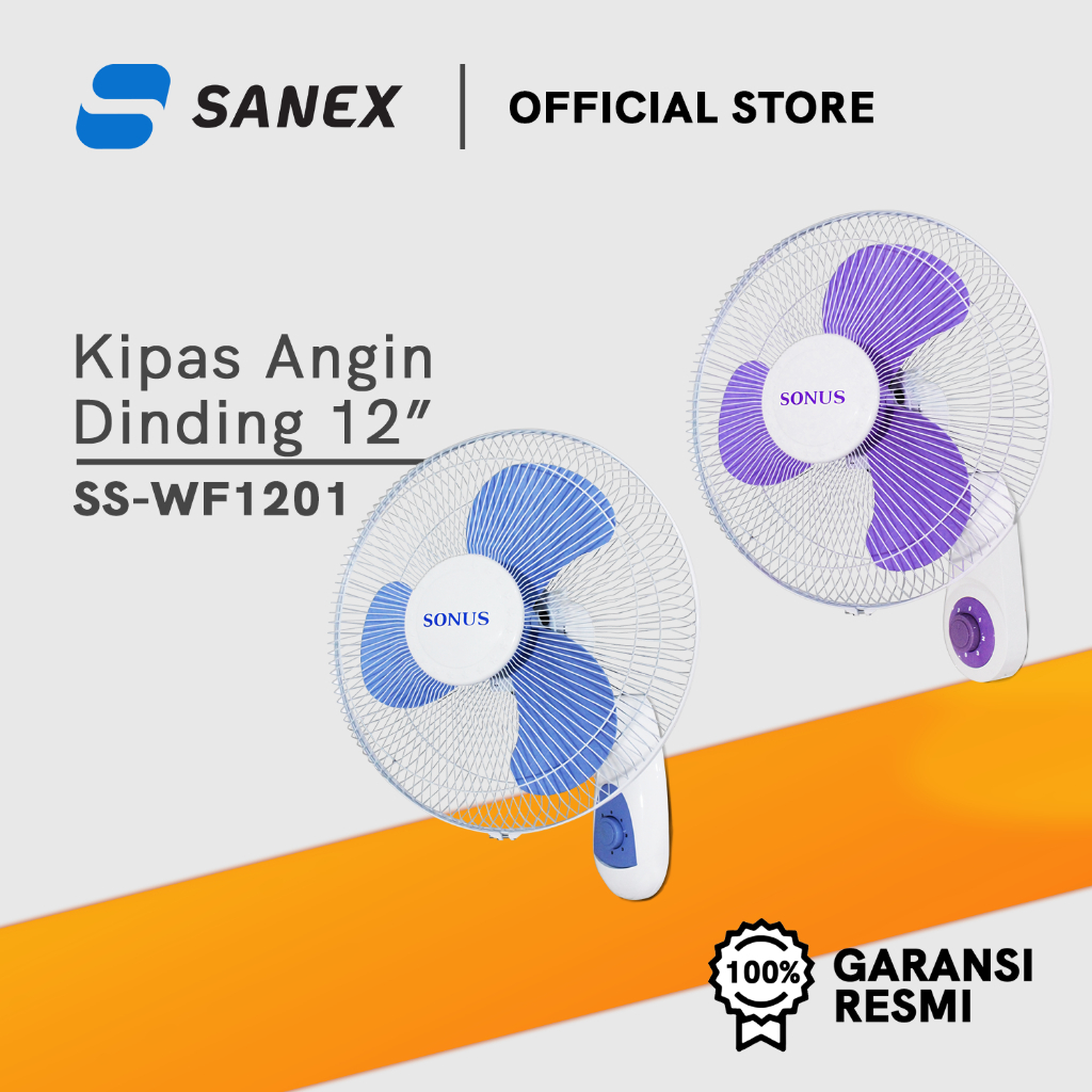 SONUS Kipas Angin Dinding 12 Inch SS-WF-1201