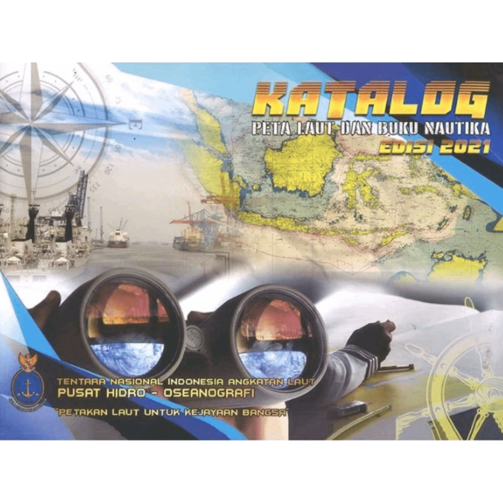 Buku Katalog Peta Laut dan Buku Nautika Edisi 2021