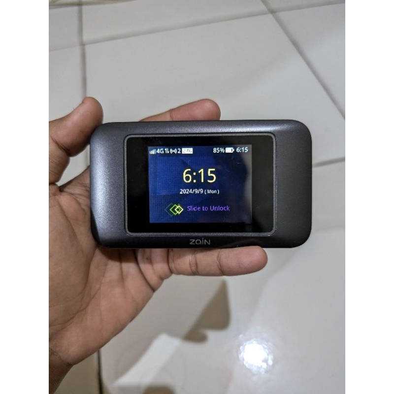 Modem mifi Huawei E5787 E5787s-33a Logo Zain Bekas