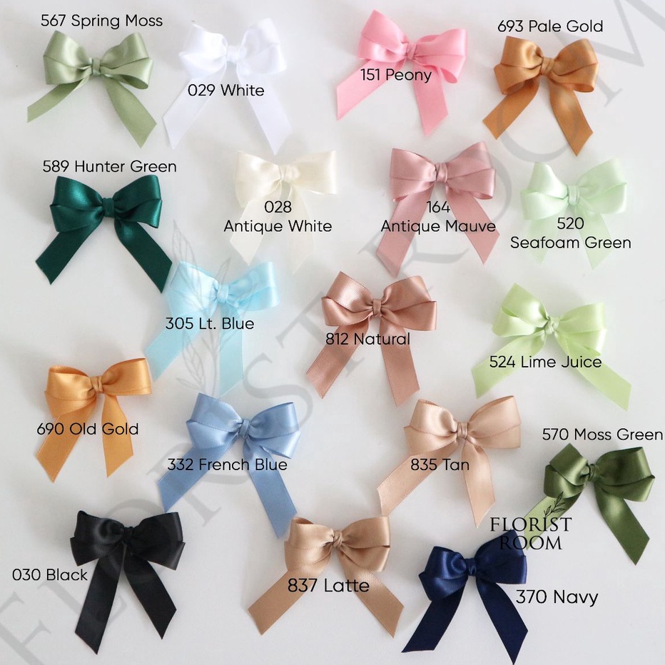 

HARGA GROSIR Pita Satin Double Face 15cm x 2yard Satin Ribbon