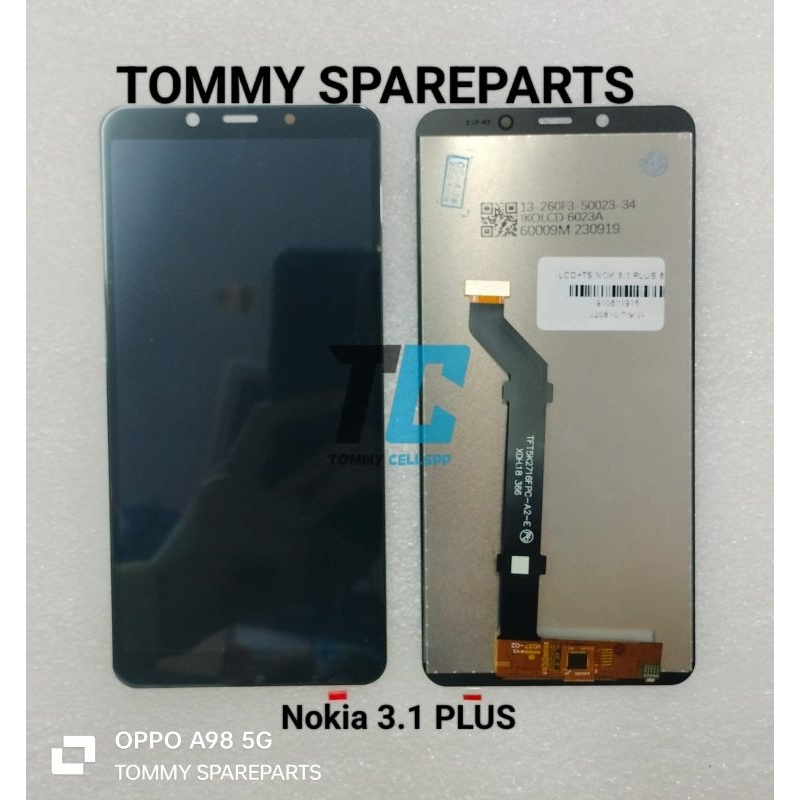LCD TOUCHSCREEN NOKIA 3.1 PLUS ORIGINAL