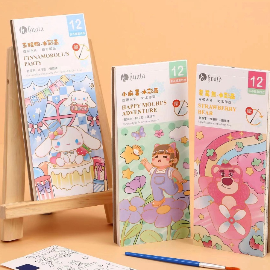 

GROSIR Catatan Anakanak Buku Mewarnai Cat AirBuku Gambar Mewarnai Taman KanakkanakBuku Lukisan Air Warna TerangBuku Gambar GrafitiMainan Pencerahan