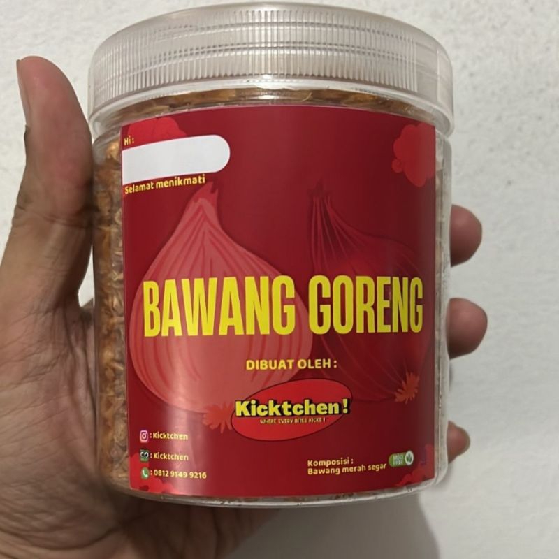 

Bawang Merah Goreng Asli 100%