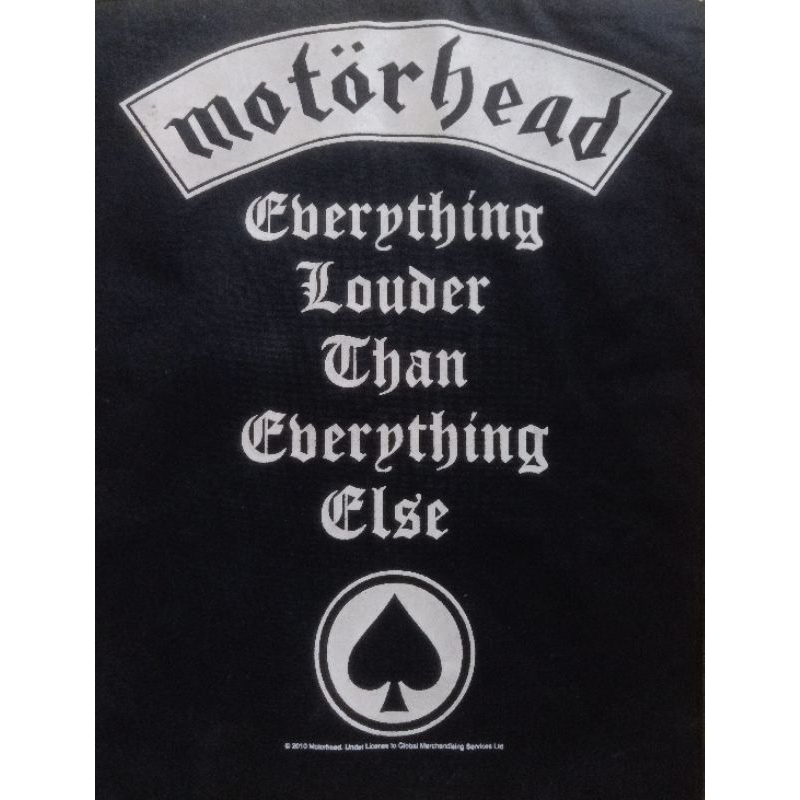 Backpatch Motorhead (emblem) ORI import