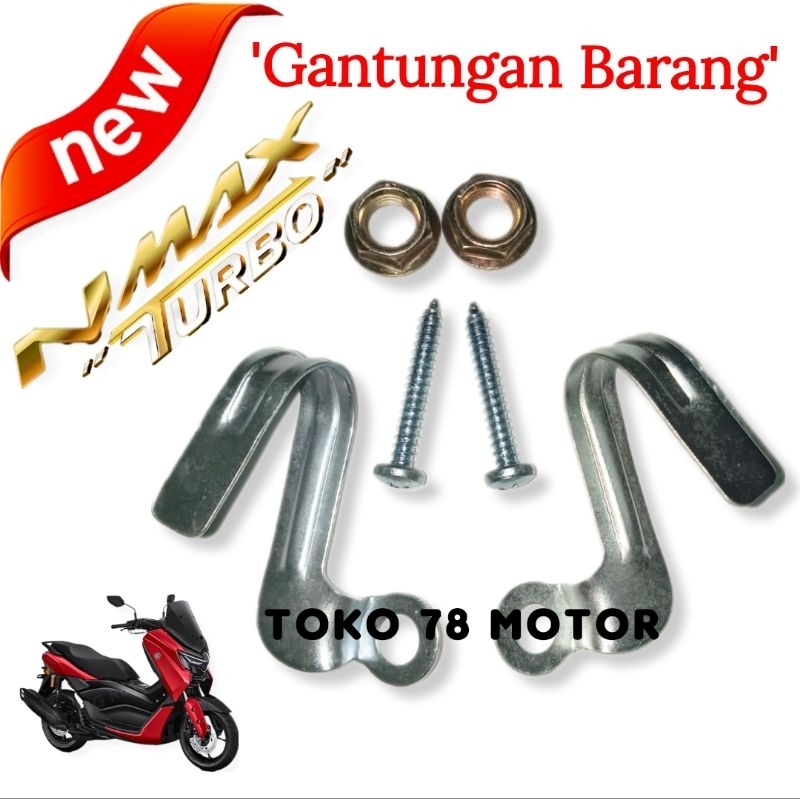 Gantungan Helm / Cantelan barang NMAX TURBO NEO NMAX OLD NEW NMAX dalam Jok