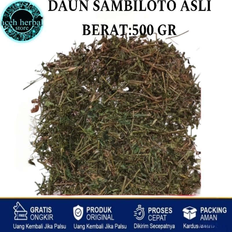 

Daun Sambiloto Asli Berat 500 GR-mencegah diabetes, Kesehatan Jantung