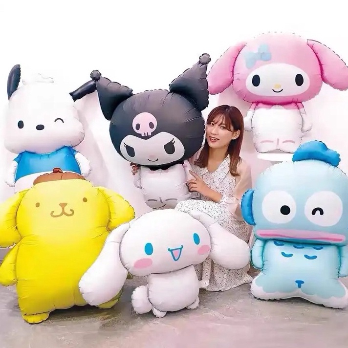 LANGSUNG ORDER GAN BALON KAWAII MELODY CINAMOROLL KUROMI POMPOMPURIN