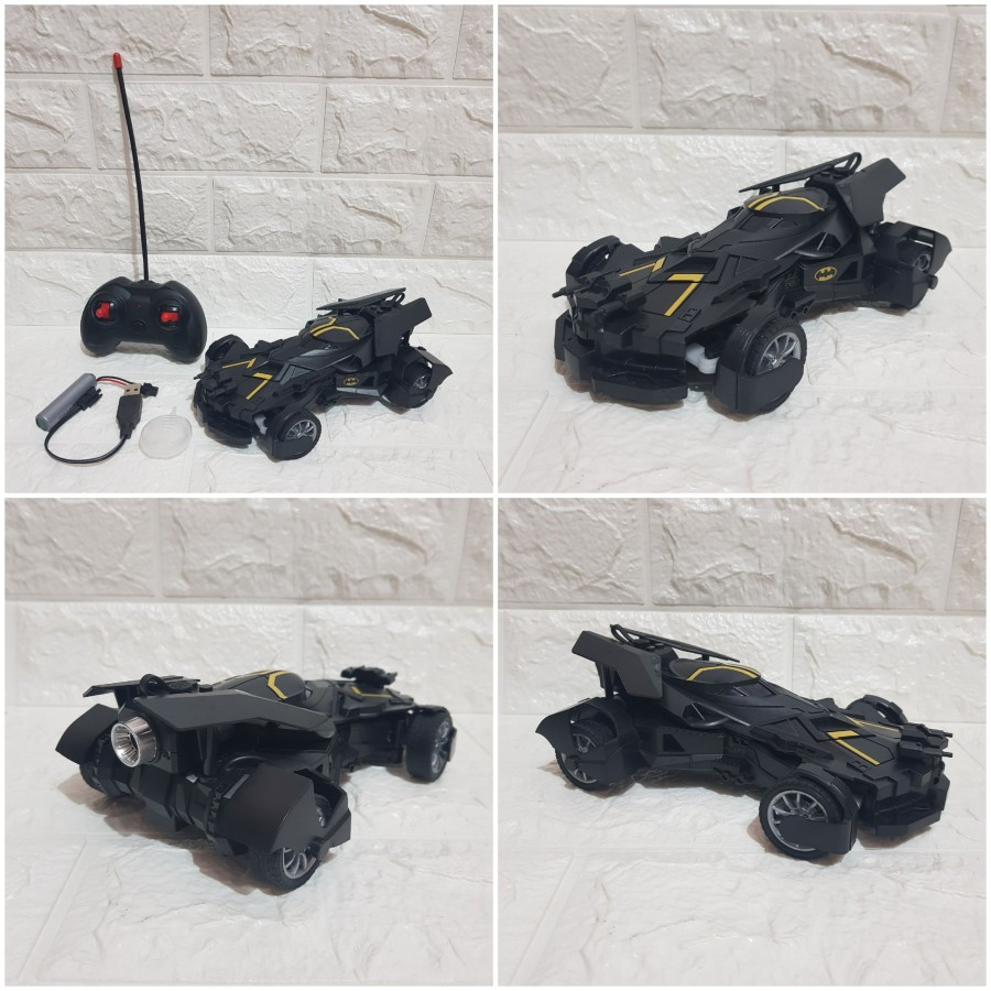 Mainan RC Car Mobil Batman Keluar Asap - RC Car Batman Spray