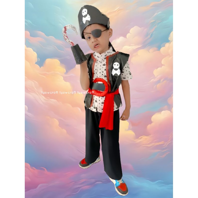 Baju Karnaval Anak Laki-laki dari bahan kresek / baju daur ulang / baju bahan kresek / kostum karnav