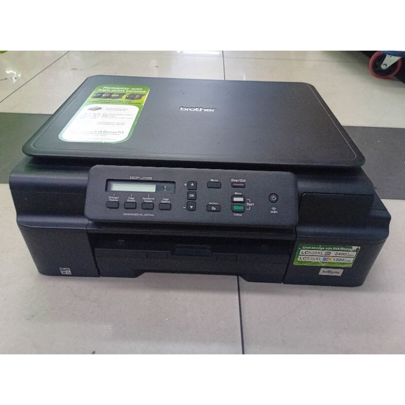 BROTHER DCP-J105 PRINT SCAN COPY.MASIH MULUS MESIN NORMAL