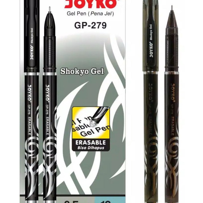 

STOCK TERUPDATE Pulpen Gel SHOKYO GP 279 Bisa Dihapus 1 Lusin