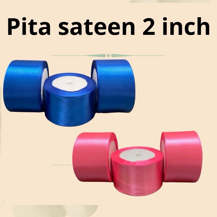 

PRODUK AWAL TAHUN PITA SATIN 5 CM PITA SATIN 2 INCH PITA KADO 2 YARDS