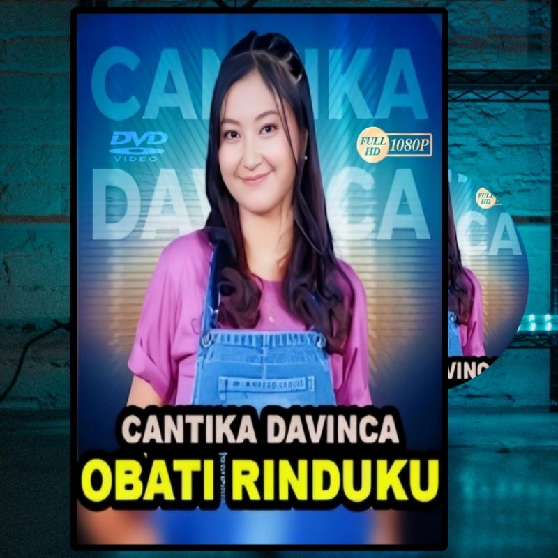 Kaset DVD Vidio Lagu Dangdut Cantika Davinca Album Viral Terbaru - Kaset DVD Lagu Obat Rinduku Canti
