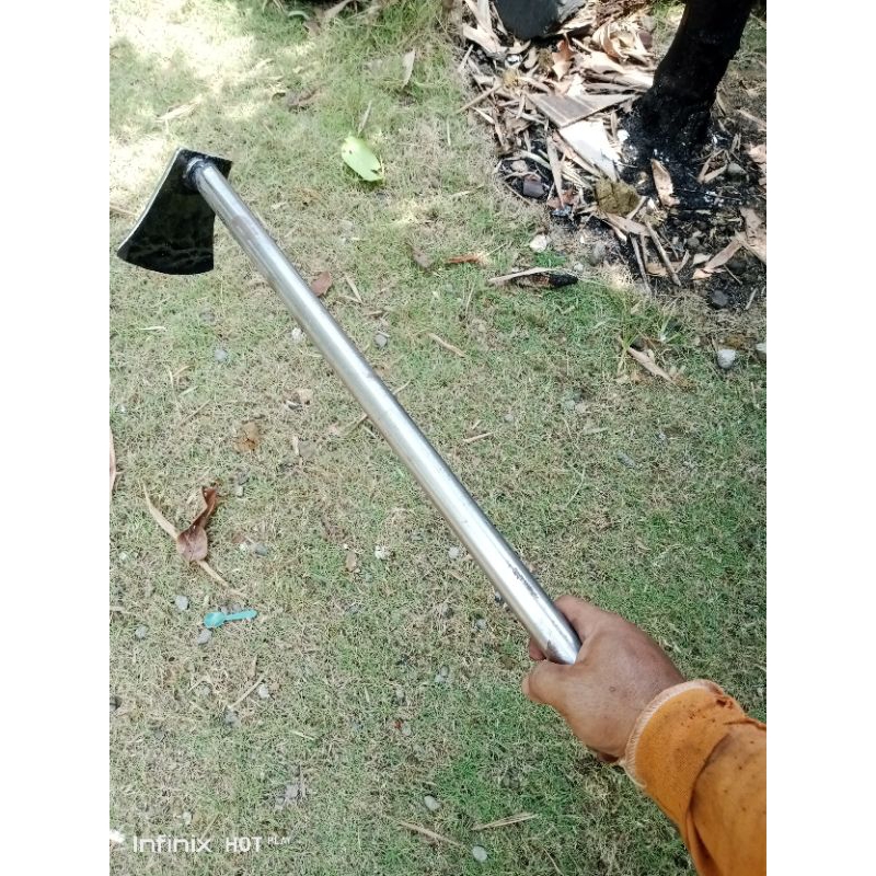 Cangkul kebun mini-Dodos tebal gagang panjang 55cm