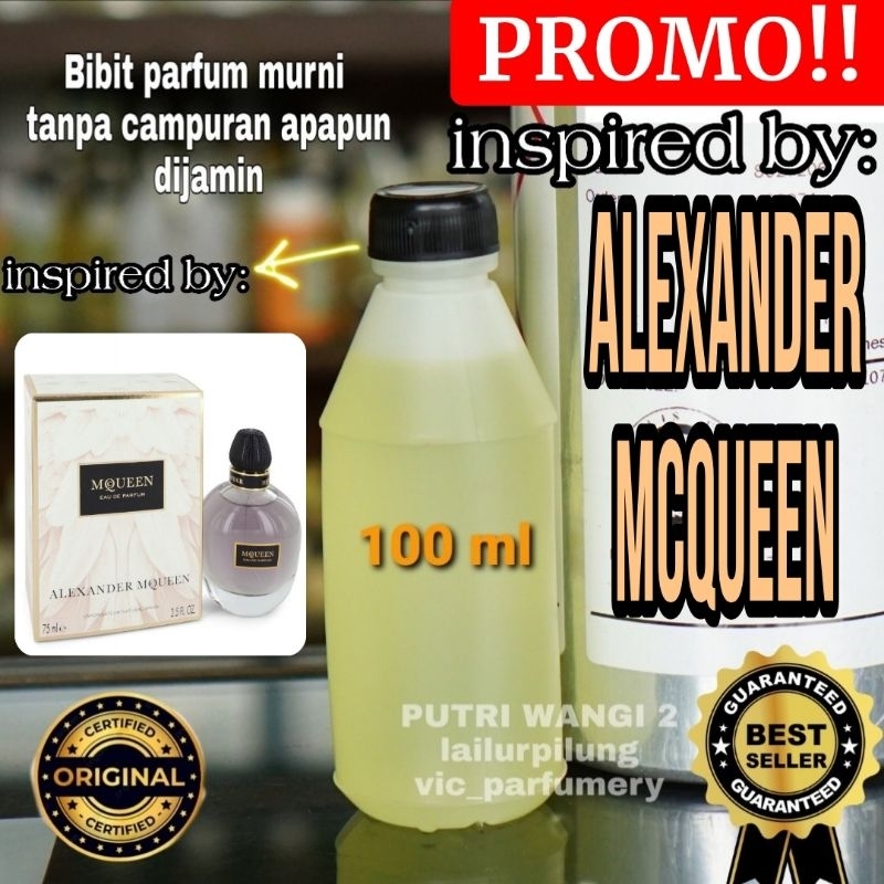 ALEXANDER McQUEEN mc queen 100ML / 10ml/50ml/200ml BIBIT PARFUM MURNI ASLI TANPA CAMPURAN APAPUN ori