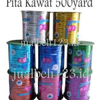 

ORIGINAL Kawat Pita Souvenir Metalik gulungan Besar