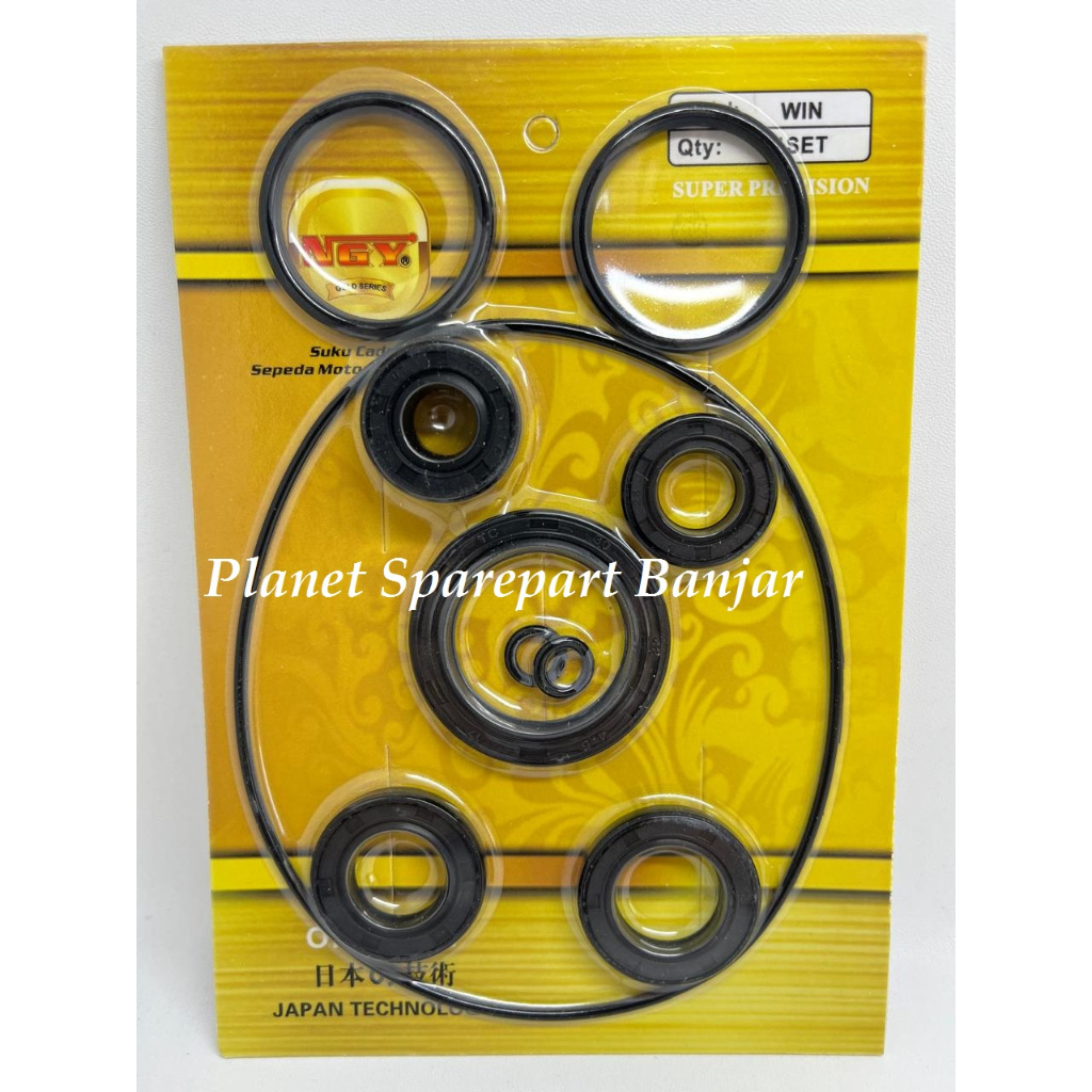 Seal / Oil Seal Komplit Honda Win NGY Gold