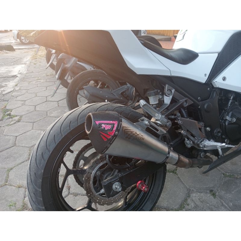 R9 Assen + slip on ninja 250fi