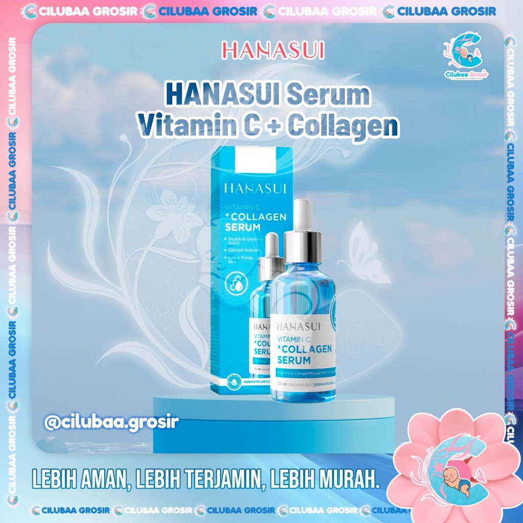 HANASUI Serum Vitamin C + Collagen 20ml || Serum Hanasui