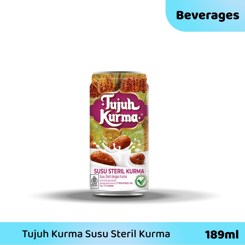 

Tujuh Kurma Susu Steril Kurma 189ml