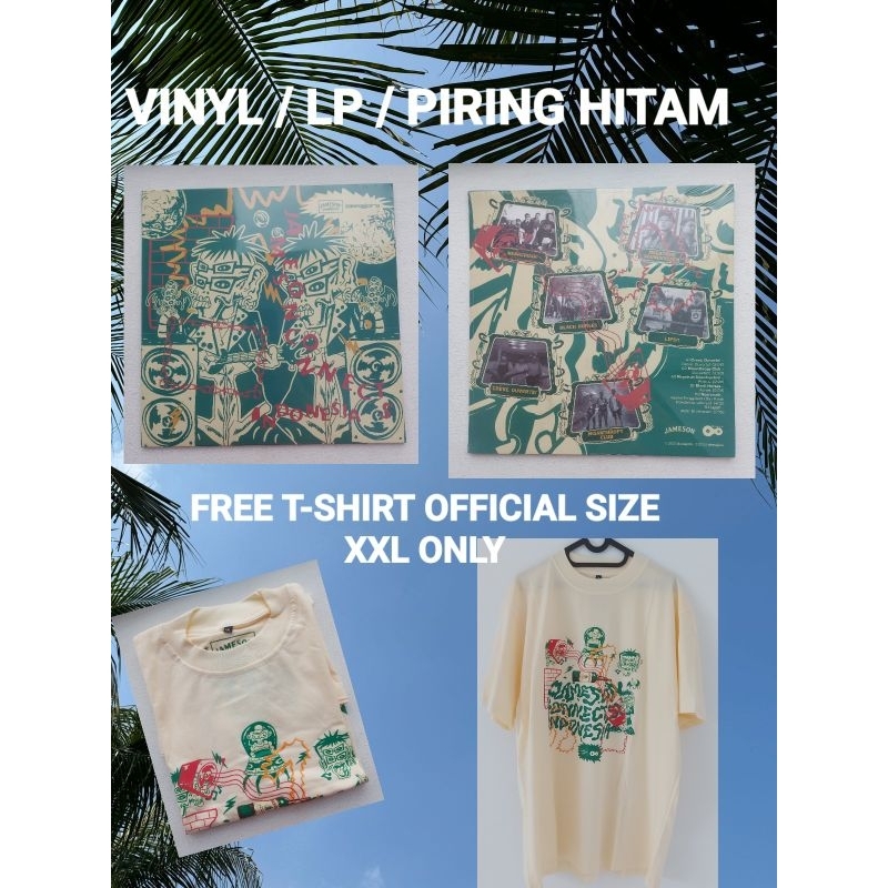 VINYL JAMESON CONNECT INDONESIA FREE T-SHIRT
