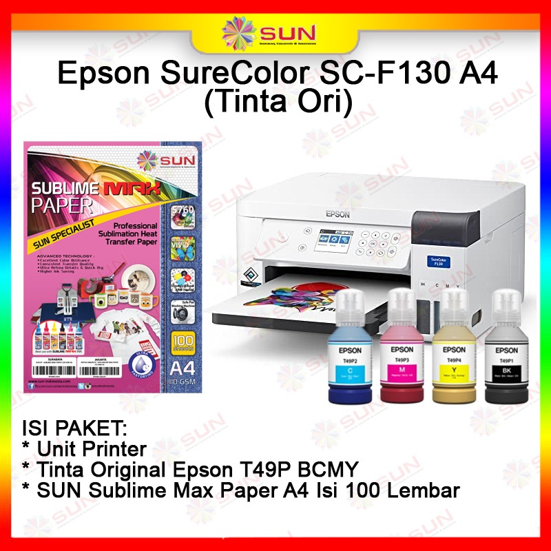 Printer Epson SC F130 - Printer Paket Press Sablon Digital