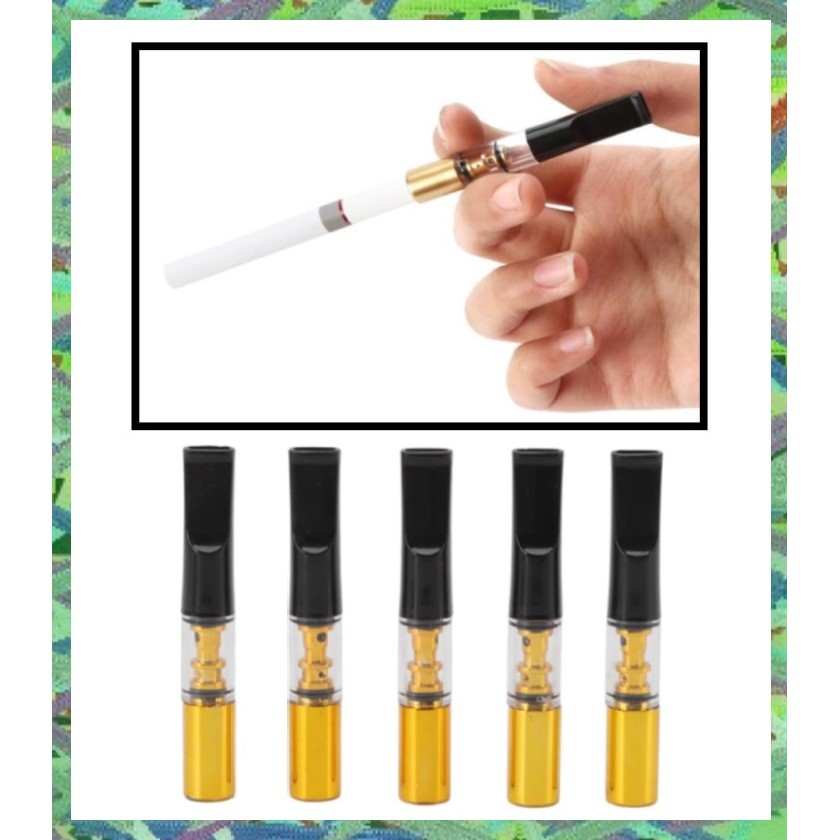 Cigarette Holder Tar Filter Rokok Yajue Portable Reusable 111