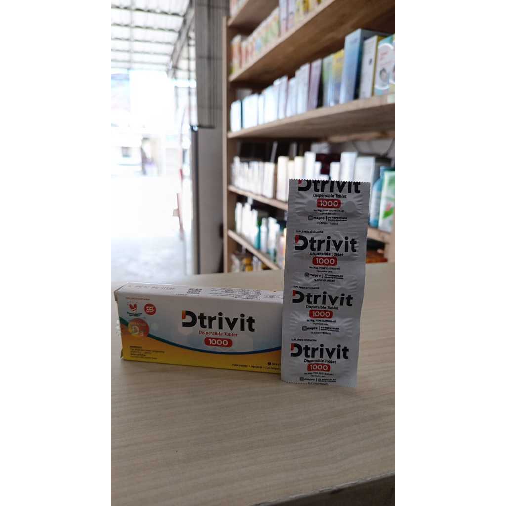 DTRIVIT 1000IU STRIP 10 TABLET