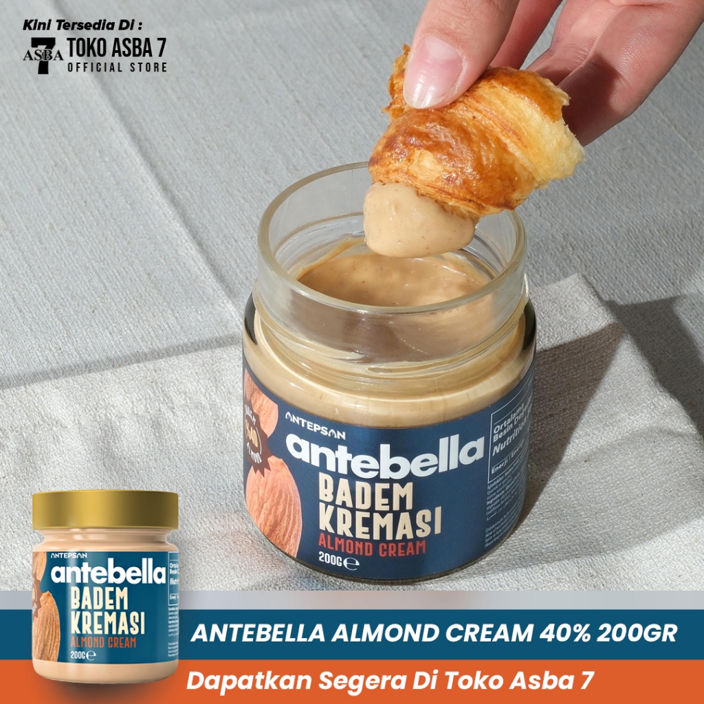 

ANTEBELLA ALMOND CREAM 40% 200GR
