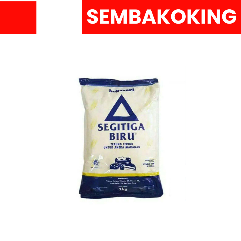 

TEPUNG TERIGU SEGITIGA BIRU 1KG