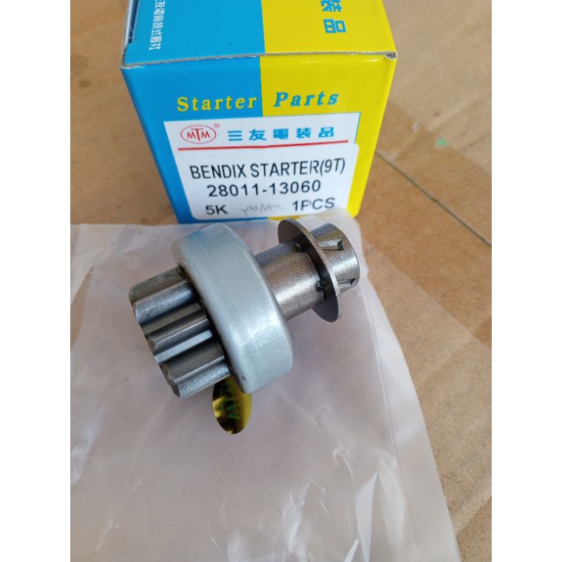 Bendix starter toyota kijang 5K gigi 9