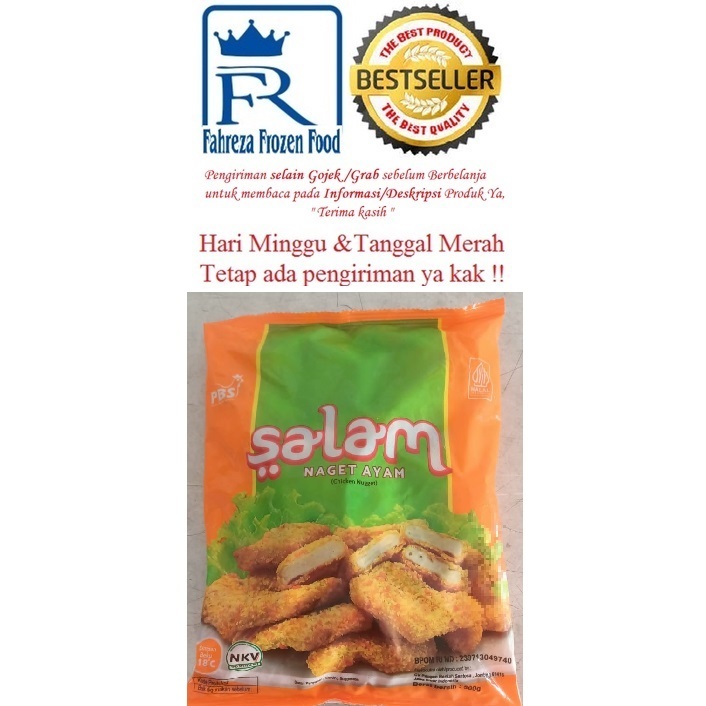 

Salam Nugget Ayam 500 Gram Harga Promo