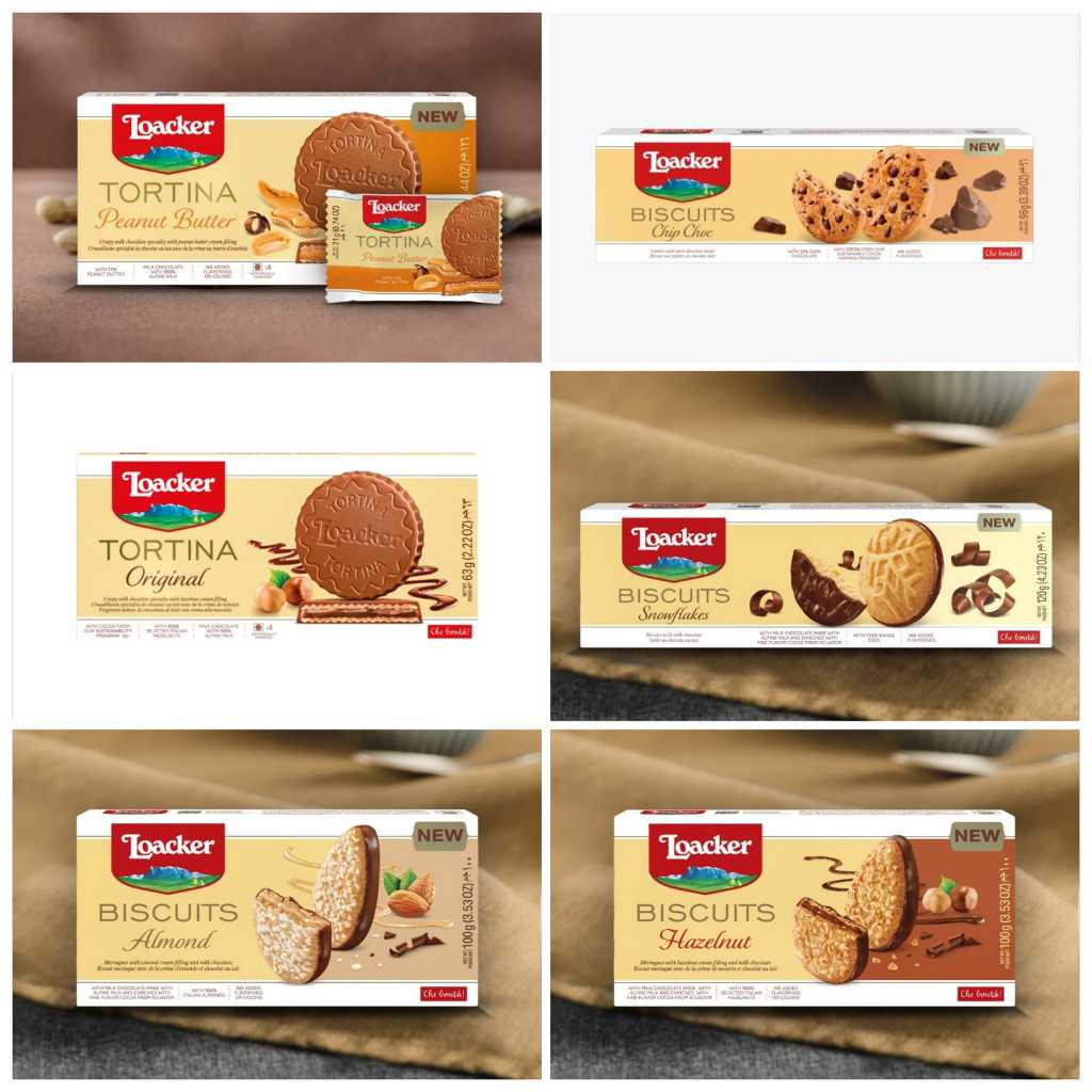 

Loacker Patisserie, Tortina, Biscuit Italy HALAL