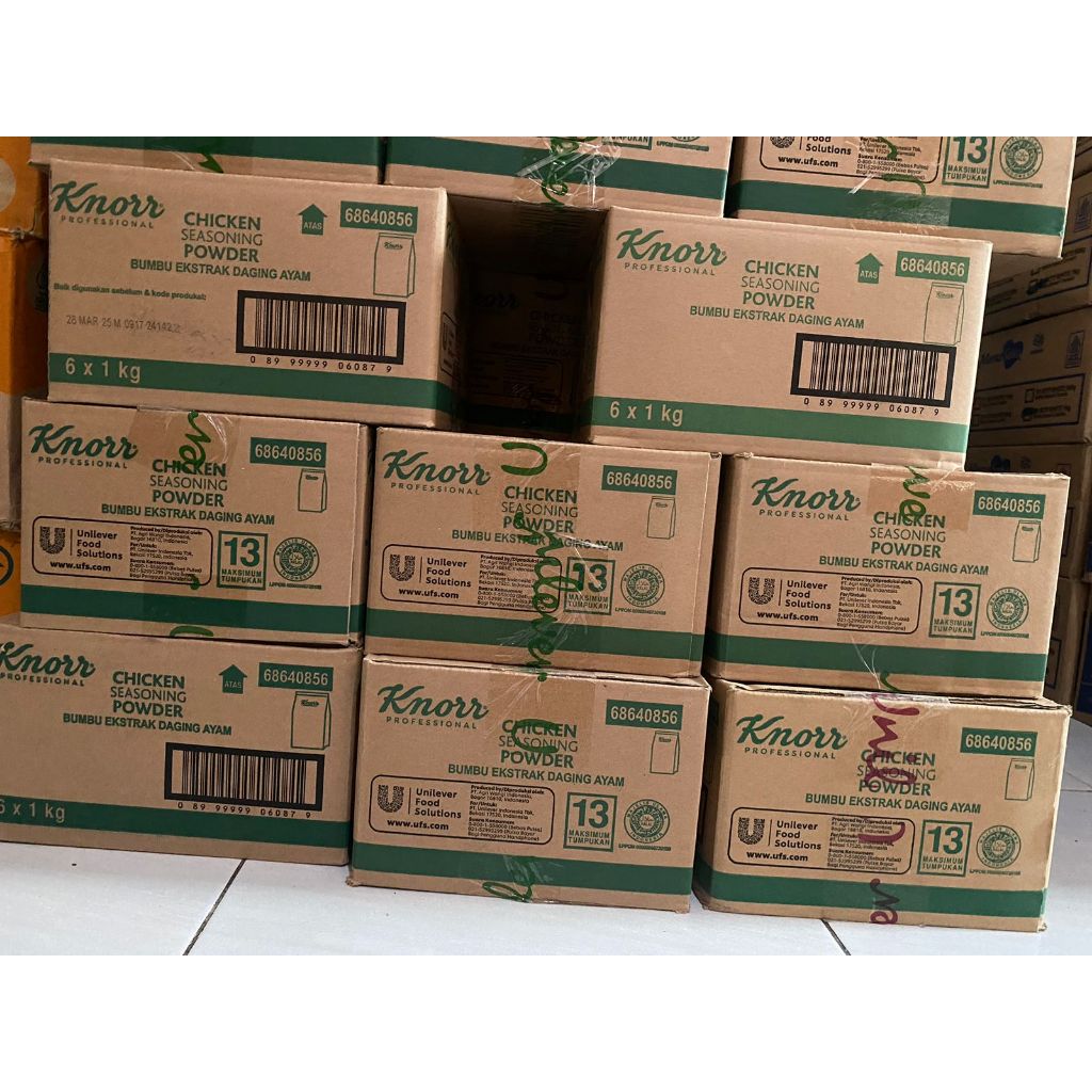 

Knorr Chicken Seasoning Powder Refill 1Kg 1 Karton x 6 pack