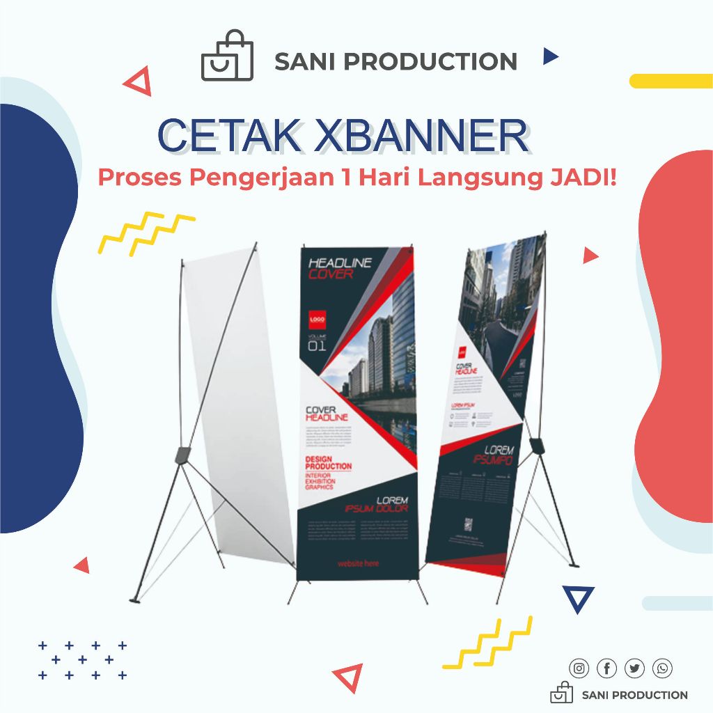 CETAK X-BANNER WISUDA SEHARI JADI MURAH