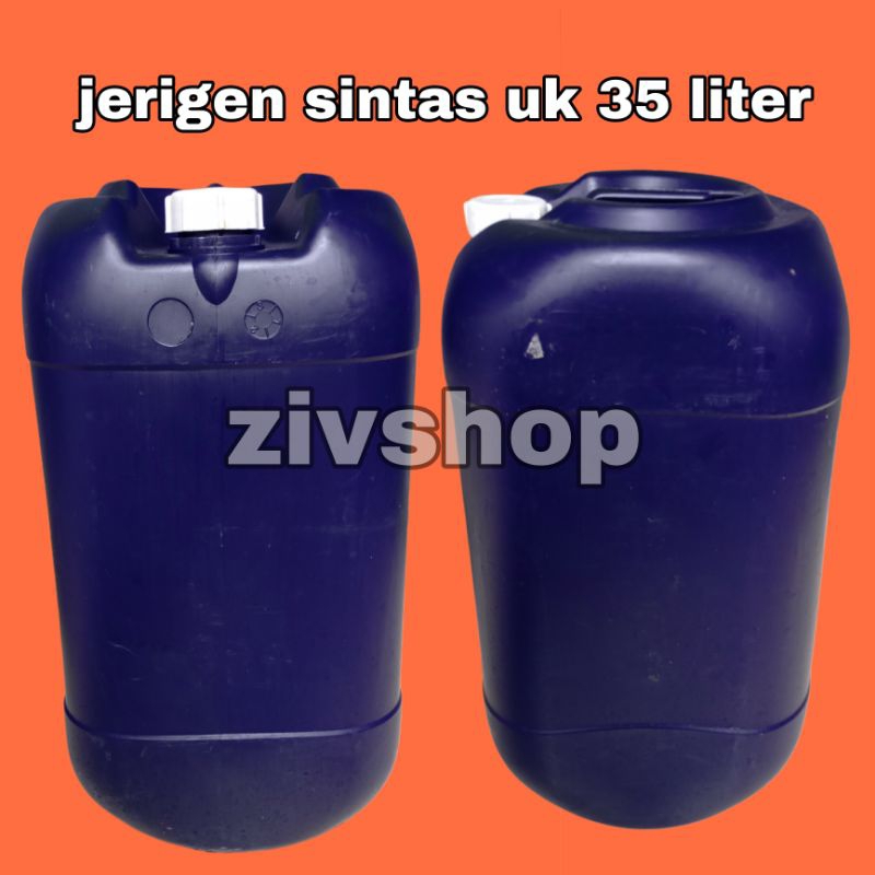 JERIGEN 35 LITER SINTAS BEKAS DAN MURAH (PALING BANYAK DI CARI)