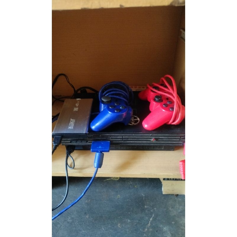 PS 2 fat matrix hardisk eksternal 120 gb