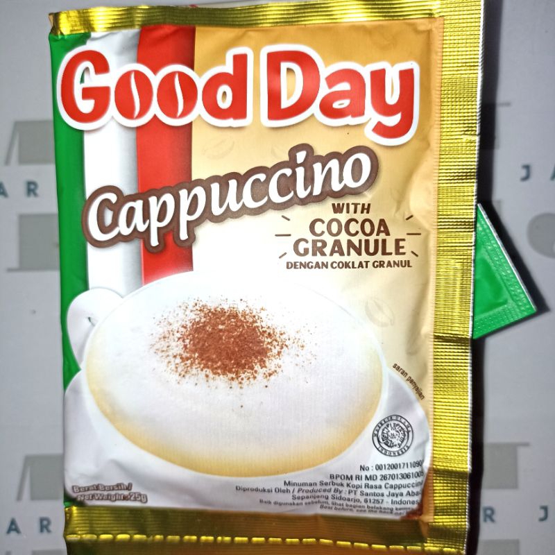 

Good Day Cappucino 1 Renceng Isi 10