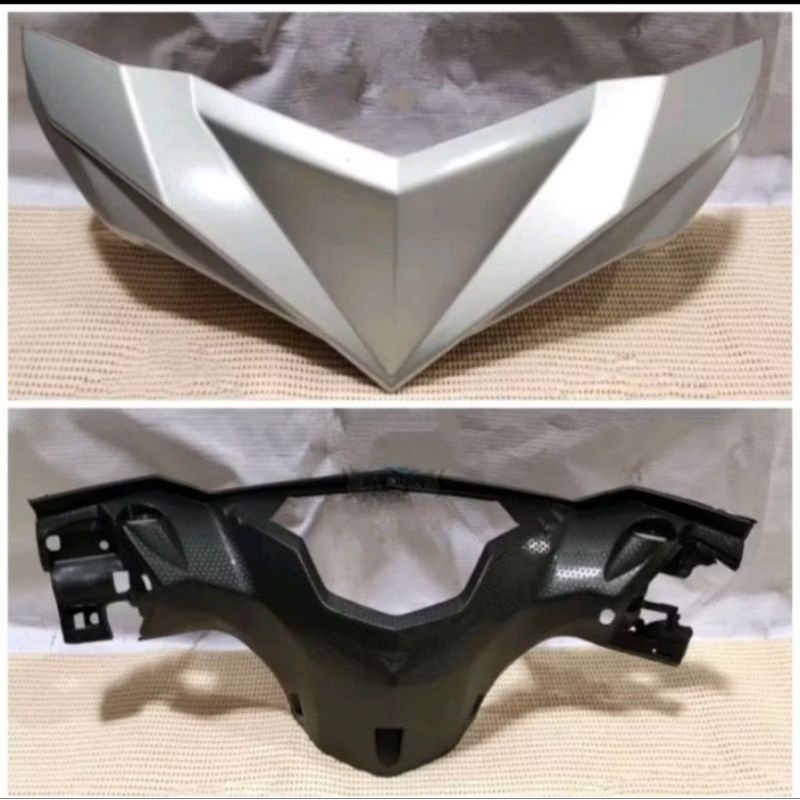 COVER BATOK DEPAN BELAKANG MIO M3 WARNA SILVER DOFF BATOK TOTOK MIO M3 MIO Z