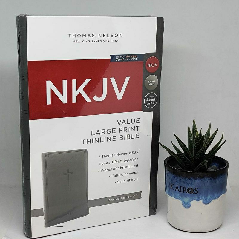 HOLY BIBLE NKJV VALUE LARGE PRINT THINLINE BIBLE