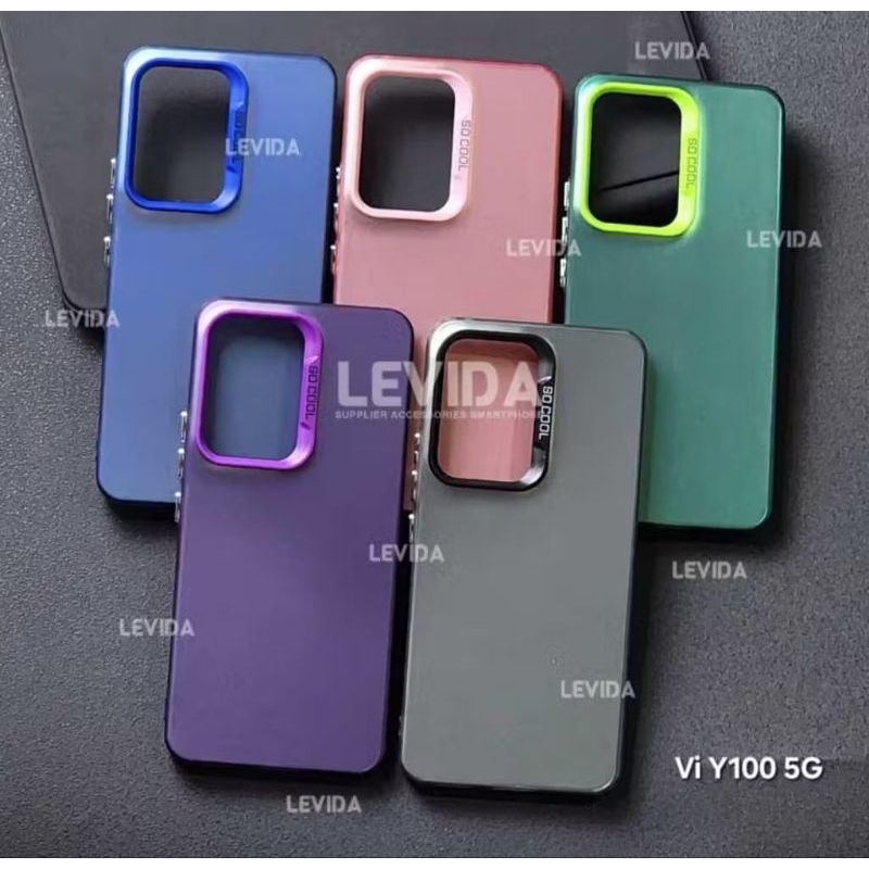 Vivo Y100 5G Silicone Case Casing Imd Case Hologram for Vivo Y100 5G