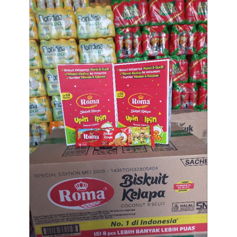 

roma kelapa box 36 gram 1 dus isi 12 box 1 box isi 10 pcs