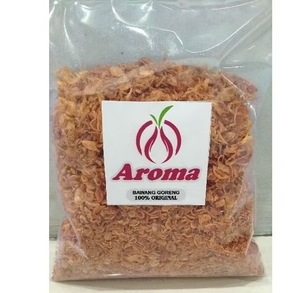 

Bawang goreng original kemasan setengah kilo (500gr)