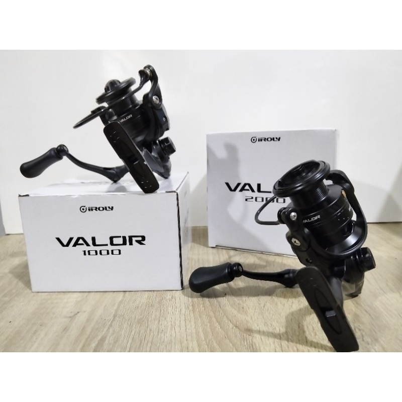 Reel Iroly Valor power Handle black doff