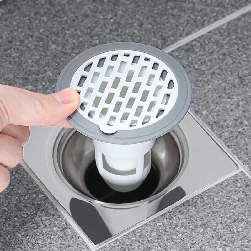 DOM Saringan Penutup Lubang Air Kamar Mandi Pembuangan Floor Drain Anti Kecoa Tikus Cacing Kotoran L