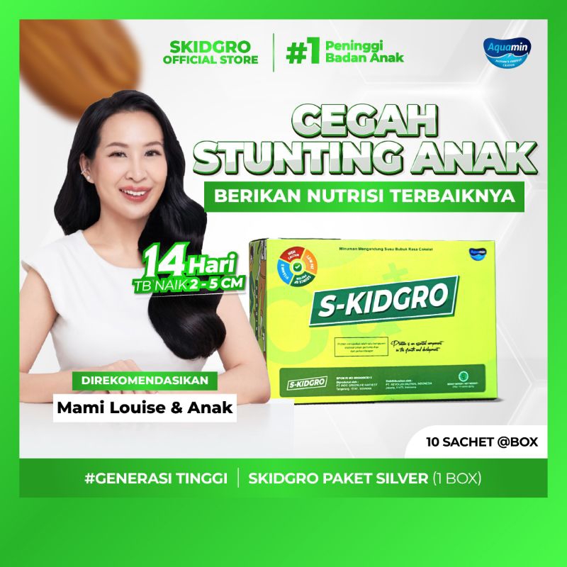 

S Kidgro Susu Peninggi badan anak rasa coklat