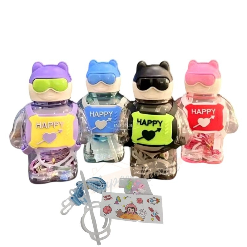 Botol Minum Anak 800 Ml/Botol Minum Anak Laki/Botol Minum Tali Panjang